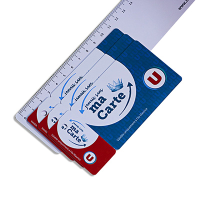 Etiquetas para llaves de PVC 2Up Tarjetas de regalo