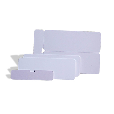 Impresión de tarjetas de regalo de etiquetas clave de PVC