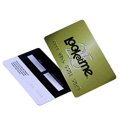 Impresión de tarjetas de banda magnética de PVC de plástico