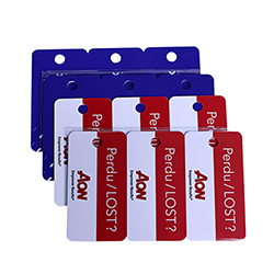 Llaveros de PVC 3 en 1 Impresión de tarjetas de PVC
