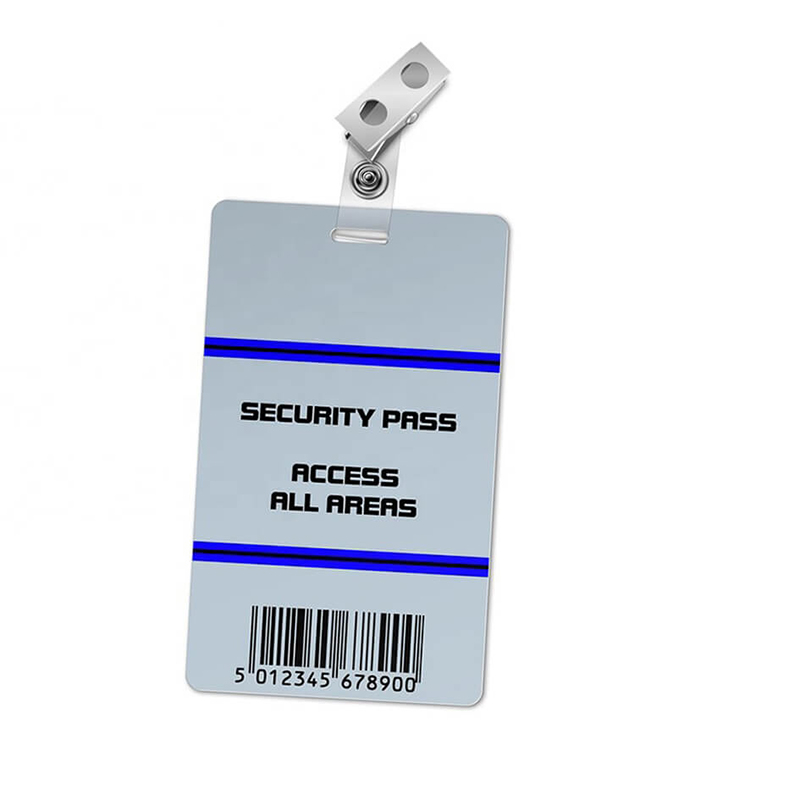 Impresión de tarjetas de plástico RFID para empleados