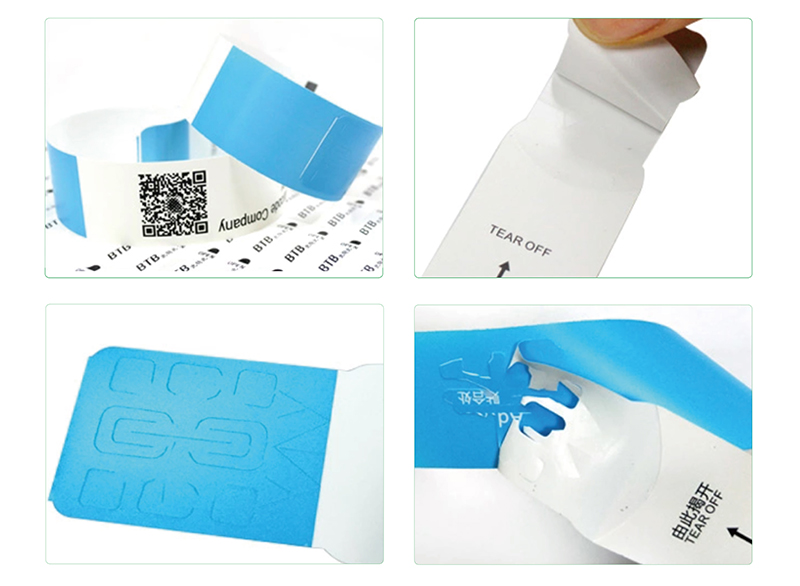 Pulseras térmicas RFID para la salud