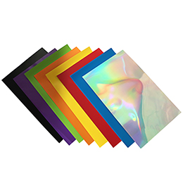 Tarjetas de membresía de plástico con láser arcoíris