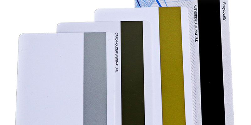 Impresión personalizada de tarjetas de regalo de banda magnética de plástico