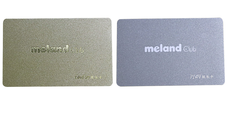 Tarjeta RFID Mifare® Classic 1K de 13,56 MHz con polvo de plata