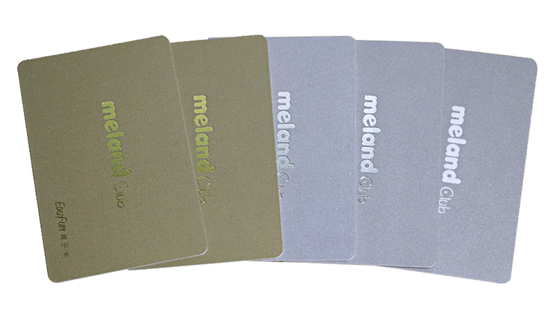 Impresión de tarjetas de membresía de plástico RFID