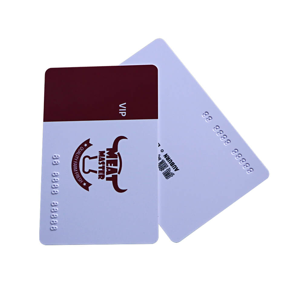 Impresión de tarjetas de membresía de plástico numeradas