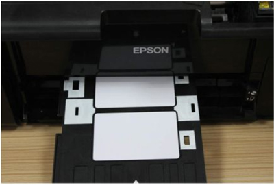 Tarjeta IC de contacto de tarjeta inteligente imprimible de PVC de inyección de tinta para EPSON