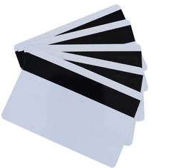 Tarjeta de identificación de PVC para inyección de tinta con banda magnética