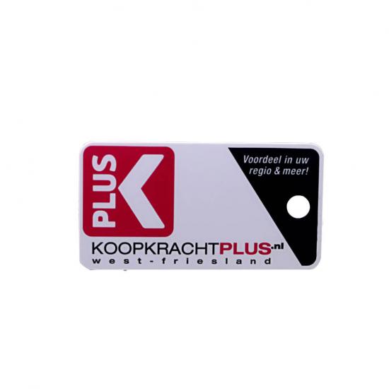 3-Up Breakaway Key Tags Double Printing PVC Gift Cards