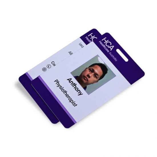 PVC Rectangular Printable RFID Student ID Cards