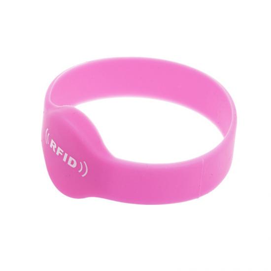Custom Printed RFID Silicone Bracelet Wristbands