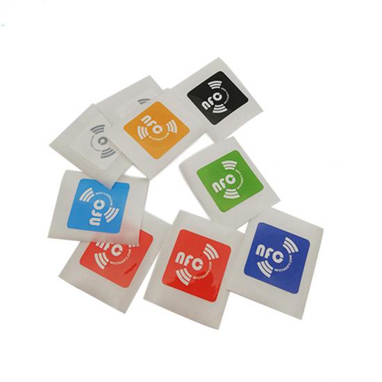 Wholesale Printable NFC 13.56mhz Smart RFID Sticker Tags On Products