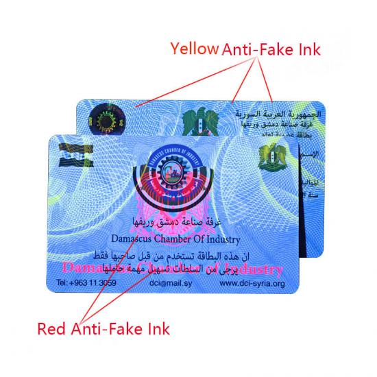 Factory Price Security Anti-Counterfeiting RFID PVC Hologram Cards