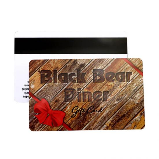 Custom Printing CR80 Plastic Magnetic Gift Cards For Promotion
