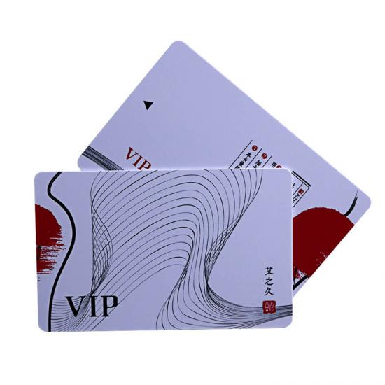 Matte Plastic Membership VIP Cards
