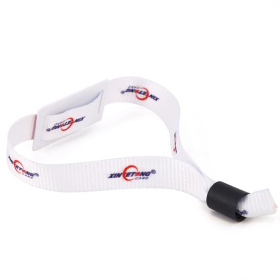 Custom RFID Woven Identity Wristbands For Events