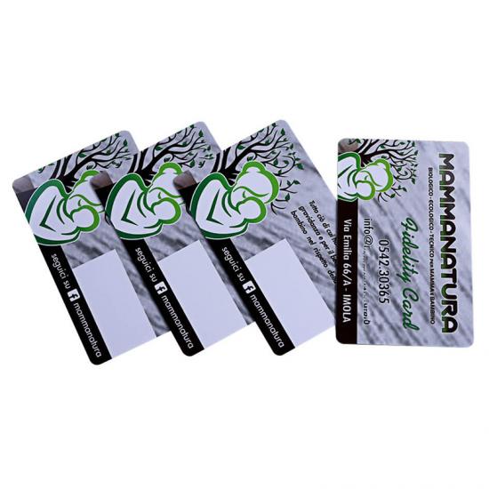 C80 Full Printed Plastic PVC Reward Cards For Cash Management