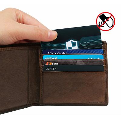 Anti Degaussing Anti Theft RFID NFC Blocking Cards