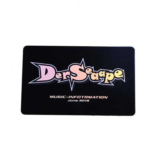 Holographic Gold Neon Colored Foils Design For Plastic Cards Printing
