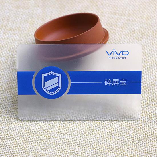 Vivo Transparent Clear Membership Cards