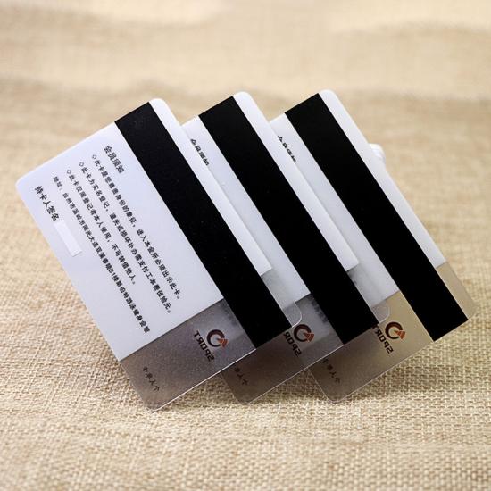 Translucent PVC Cards With Magstripe