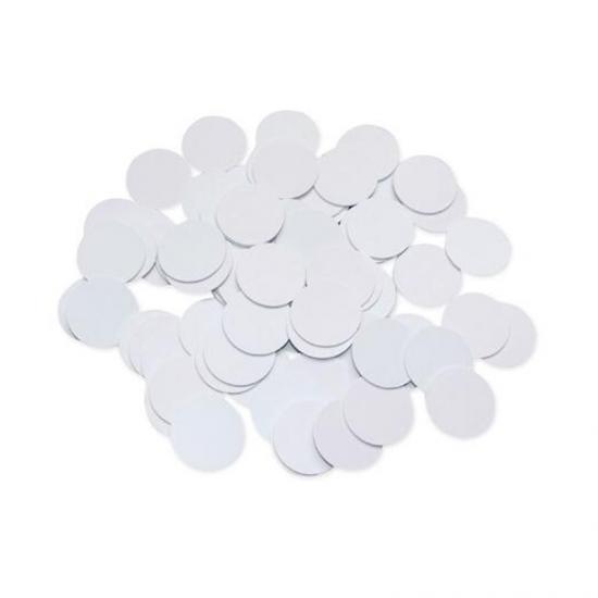 Customized PVC White NFC RFID Coin Tags