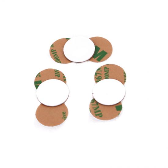 NFC RFID Coin Tags With 3MAdhesive