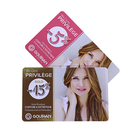 Plastic PVC Glossy Gift Cards