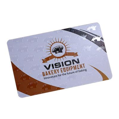 Custom Full Printing Unique Plastic Name Cards With UV Spot