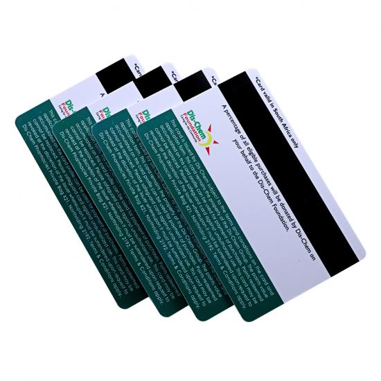 Plastic RFID Hico Stripe Magnetic Cards