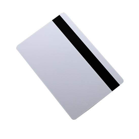 Silver Plastic Magnetic Card