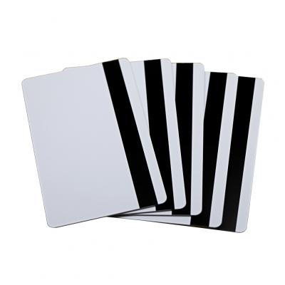 impresión metálica imprimible tarjetas de banda magnética en blanco