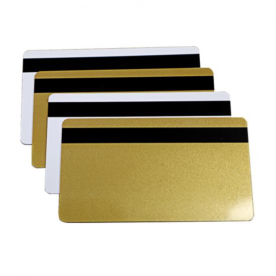 Silver Plastic Magnetic Card