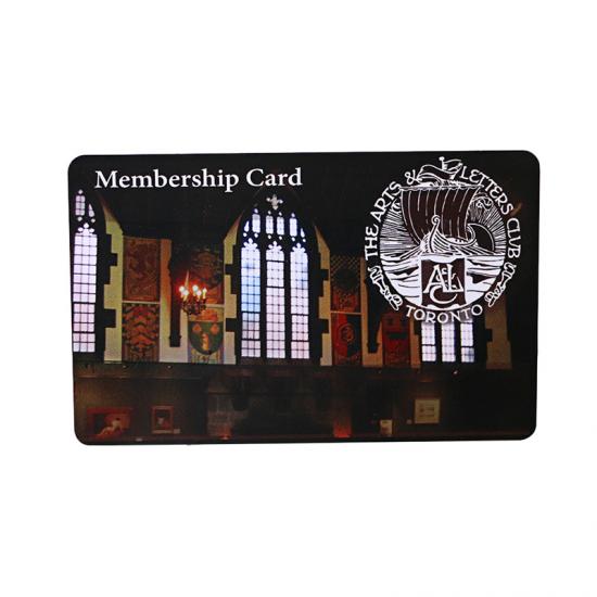 Personalised Plastic Club Membership Cards