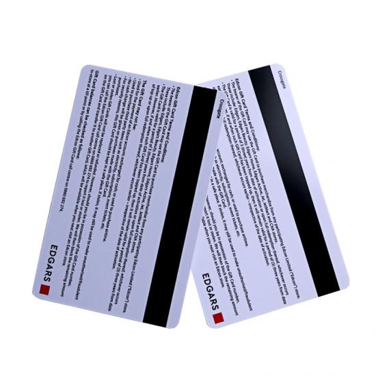Plastic PVC Prepaid Gift Cards