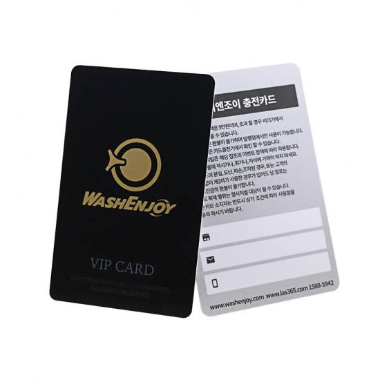 Plastic PVC FM08 Chip VIP Cards