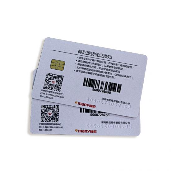 CR80 Printed Contact FM4442 IC Cards
