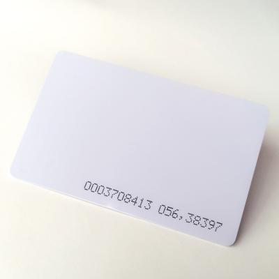 CR80 tarjetas de identificación de pvc blanco puro para imprimir Para impresora