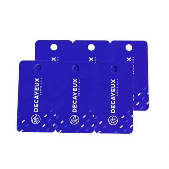 Plastic 3 Up Membership Tag PVC Combo Cards