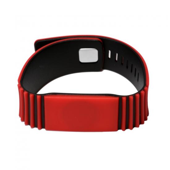 Adjustable RFID EM4200 Silicone RFID Wristband