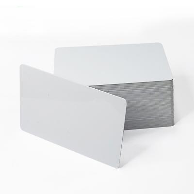 Tarjeta NFC de PVC de inyección de tinta imprimible blanca de plástico CR80