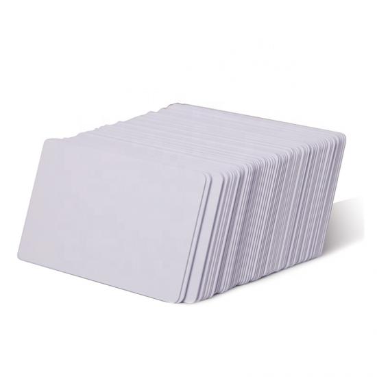 White Blank Inkjet Plastic PVC Card For Inkjet printer