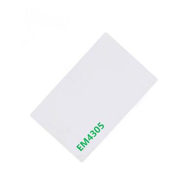 PVC RFID Blank EM4305 Chip Card