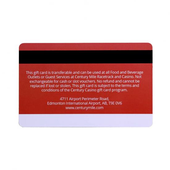 13.56MHz RFID Plastic Membership Magnetic Card