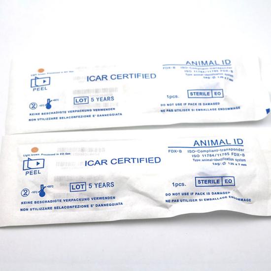 Glass Animal Microchip Tag For Dogs Cats