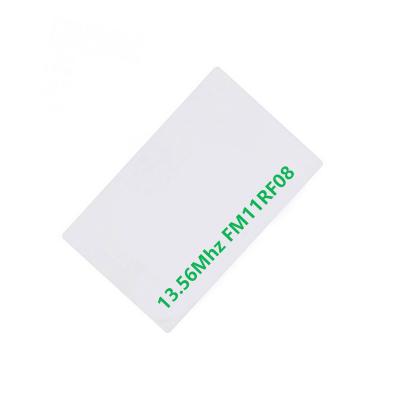 13.56 MHz FM11RF08 RFID Hotel Key Cards | ISO 14443 Type A