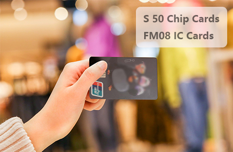 Introducción de tarjetas IC sin contacto RFID Mf 1k S 50/ FM1108