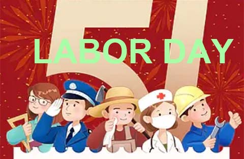 Aviso de días festivos del Día del Trabajo